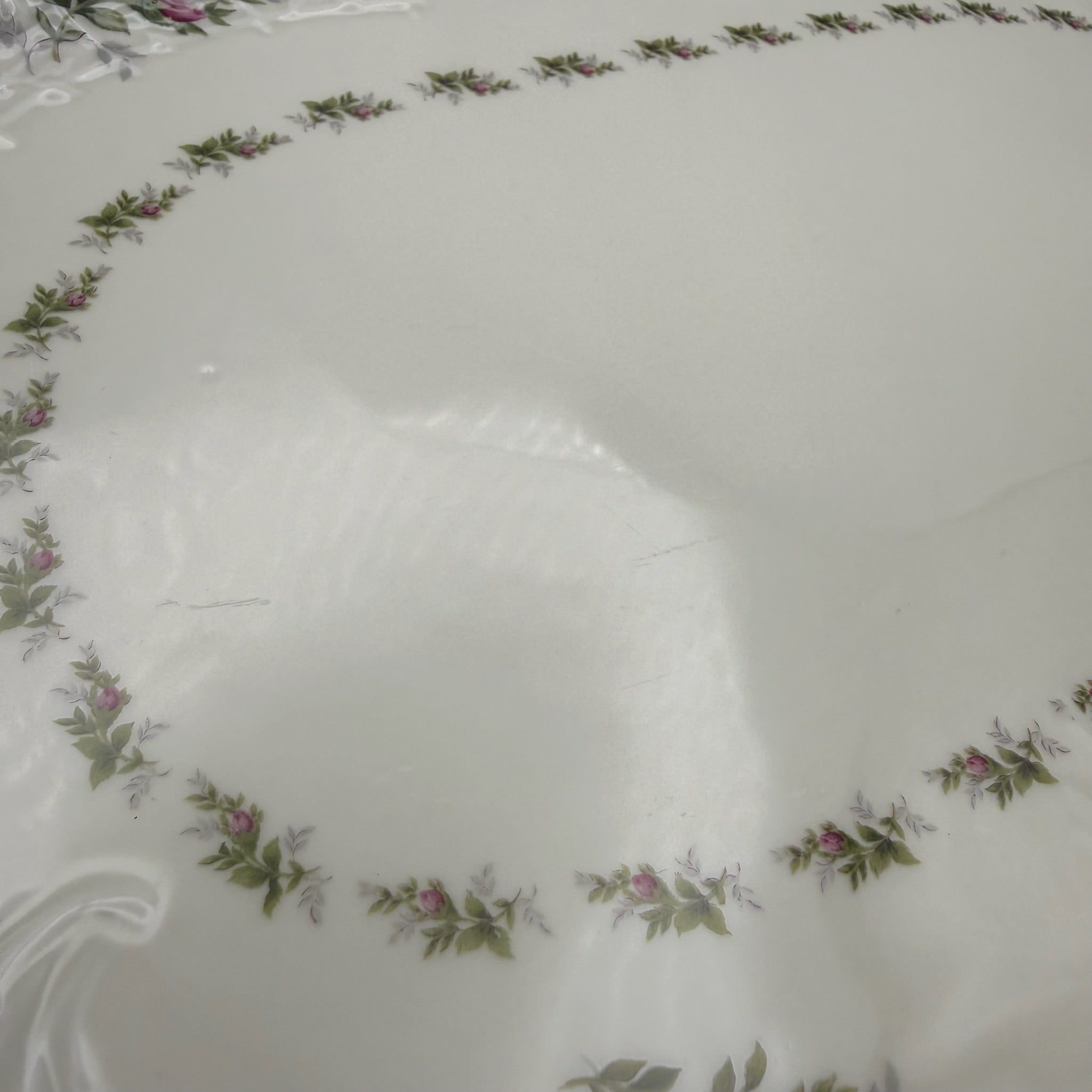 Rosenthal Sanssouci 10 Rosen Servierplatte 39,5 cm I Große Bratenplatte Rokoko Rosenthal