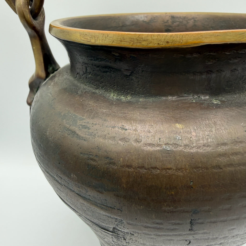 Antikes Bronze Prunk Set I Schale & Henkelkrug I Historismus um 1900 I Griechisch Römischer Stil I 5kg Massiv Showroom Ansbach