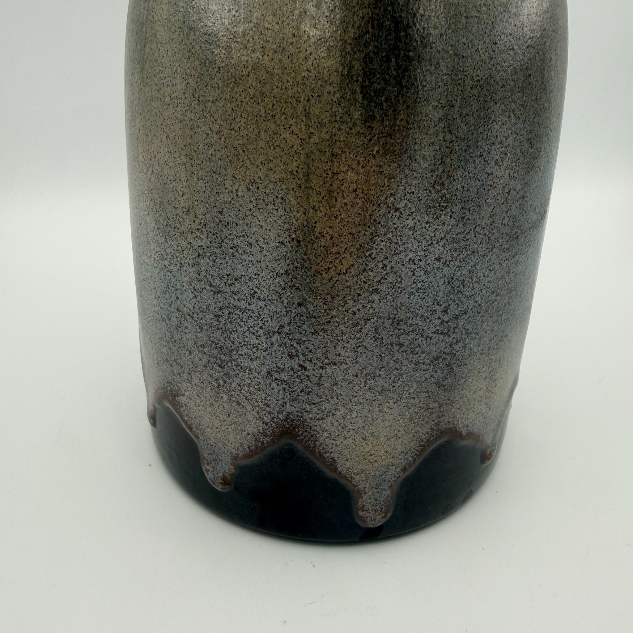 Vintage West German Pottery Vase 20cm Scheurich Keramik 60er 70er Pop Art Showroom Ansbach