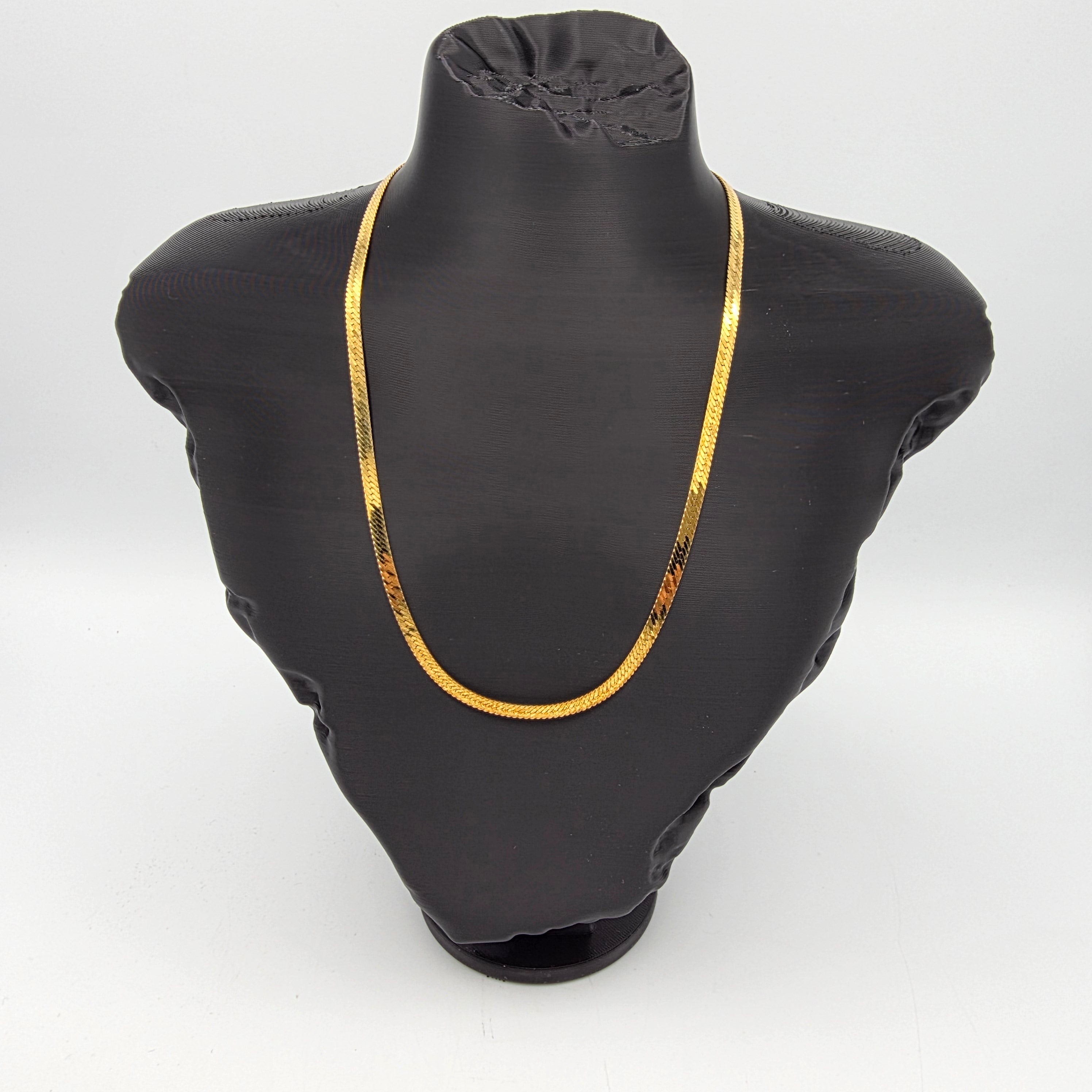 Vintage 925 Silber vergoldet Schmuckset Kette Armband Herringbone 10,58g Showroom Ansbach