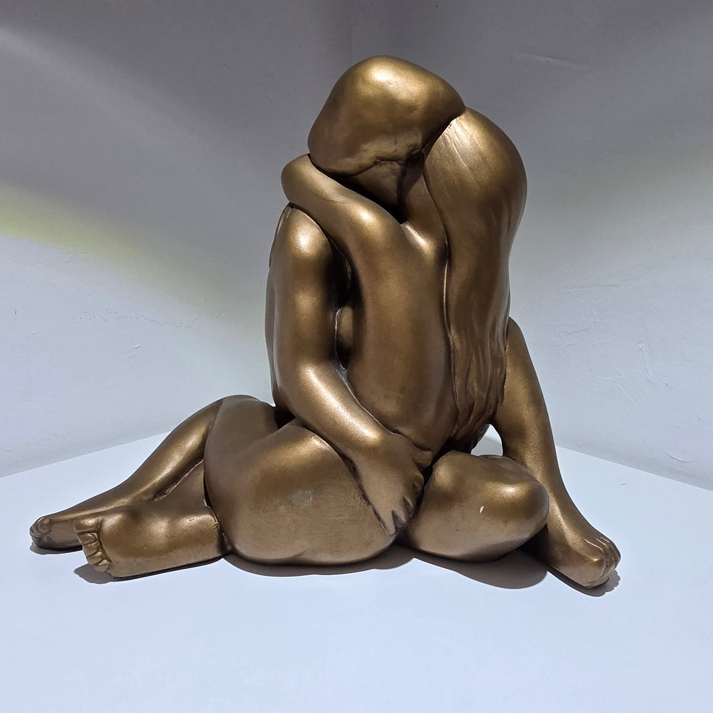 Austin Productions 1968 Skulptur Liebespaar „Lovers“ Figur Statue Vintage Mid Century 41 cm Showroom Ansbach