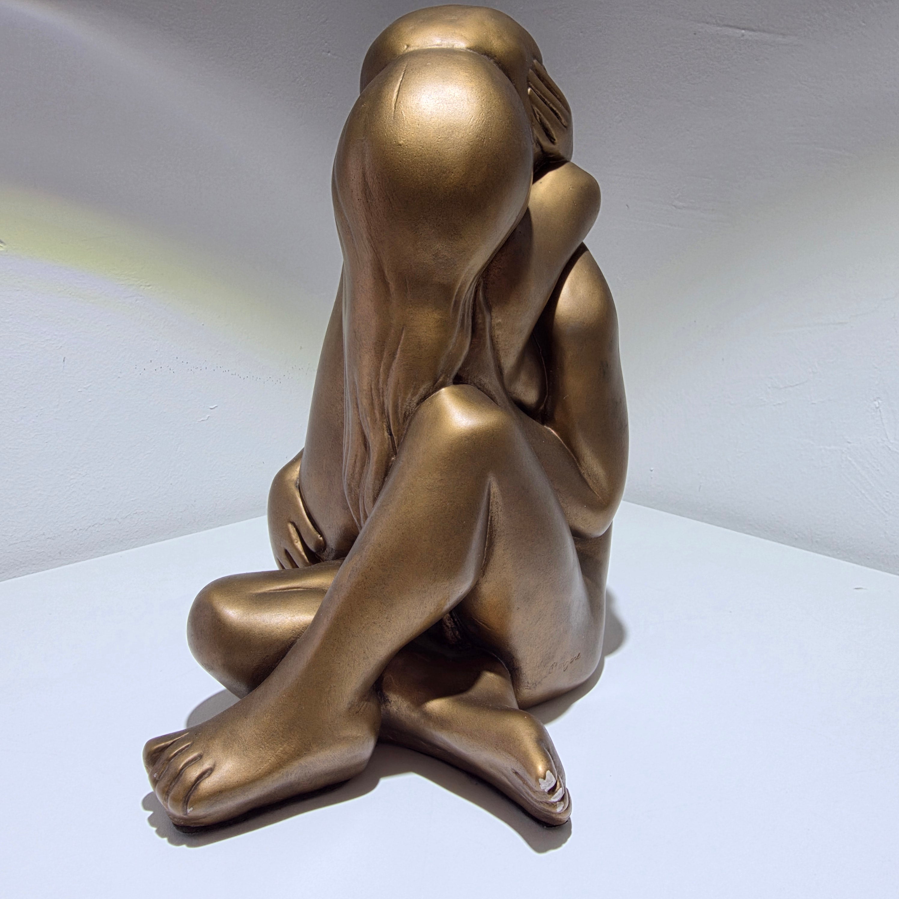 Austin Productions 1968 Skulptur Liebespaar „Lovers“ Figur Statue Vintage Mid Century 41 cm Showroom Ansbach