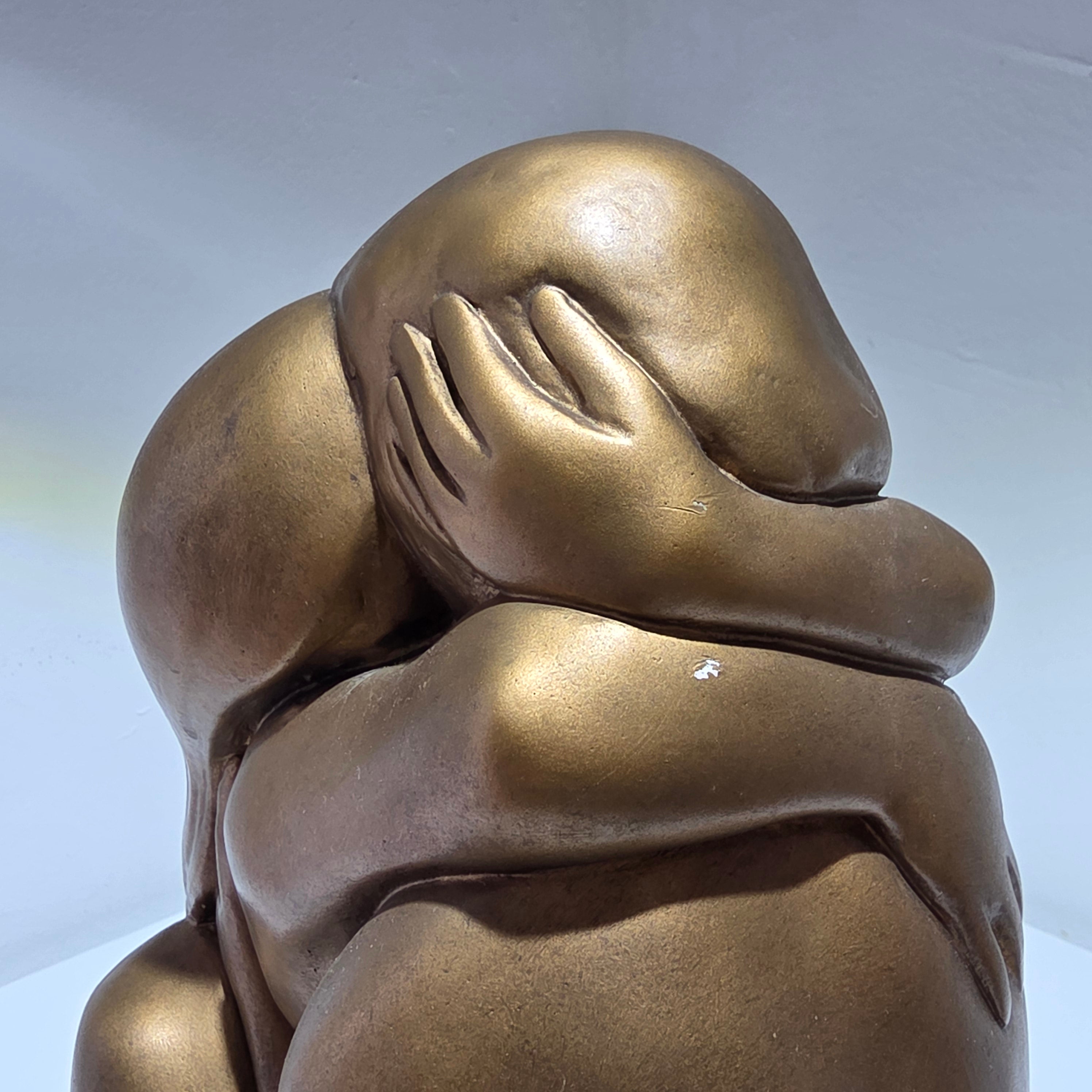 Austin Productions 1968 Skulptur Liebespaar „Lovers“ Figur Statue Vintage Mid Century 41 cm Showroom Ansbach