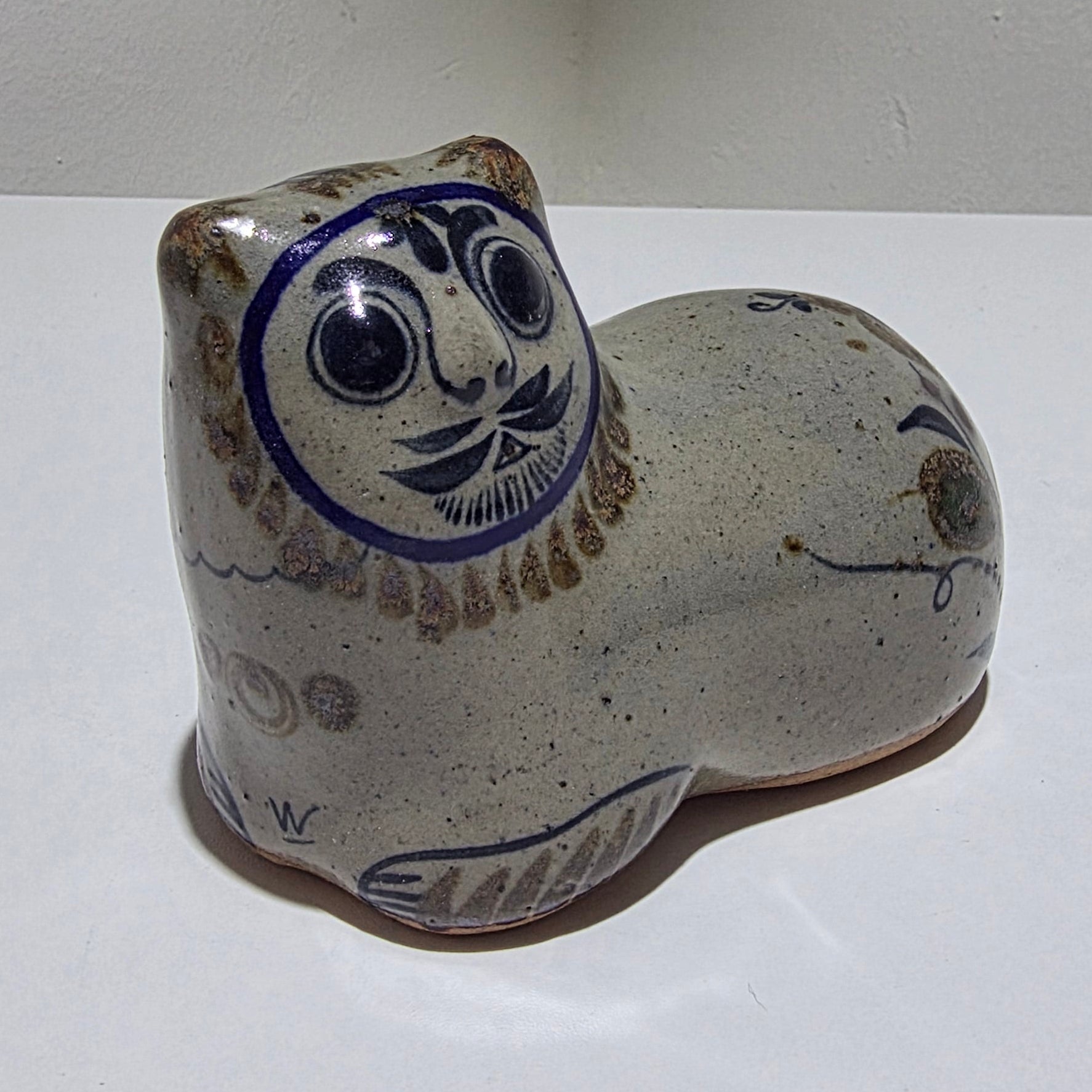 Jorge Wilmot Tonalá Katze Keramik Mexiko 1970er Jorge Wilmot