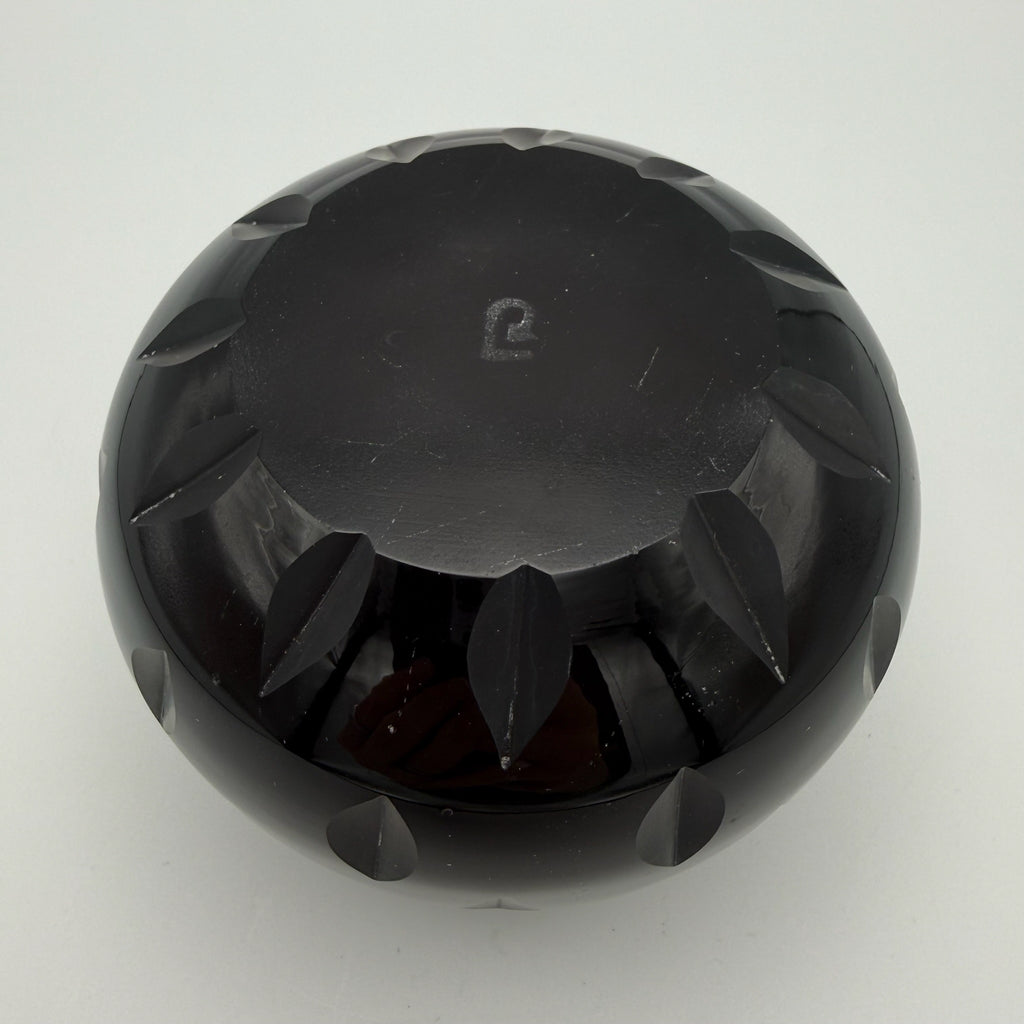 Lambert Glas Becher Lila Gemarkt Windlicht Vase Mid Century Schwer 440g Lambert