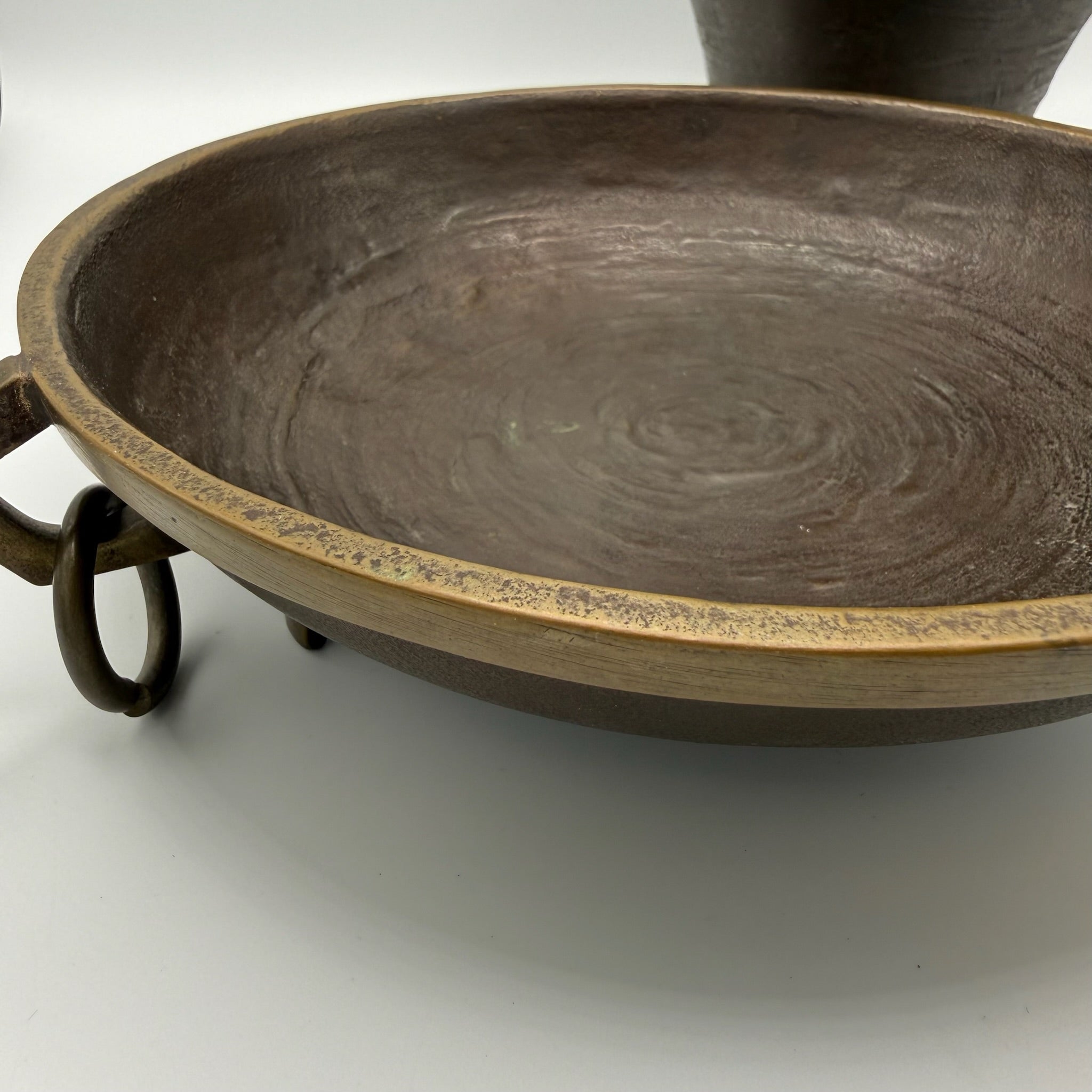 Antikes Bronze Prunk Set I Schale & Henkelkrug I Historismus um 1900 I Griechisch Römischer Stil I 5kg Massiv Showroom Ansbach