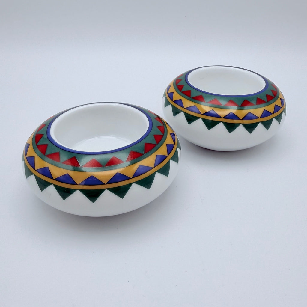 Arzberg Teelichthalter Set I 2-teilig I Weißporzellan I Klassisches Design I 8 cm Arzberg