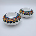 Arzberg Teelichthalter Set I 2-teilig I Weißporzellan I Klassisches Design I 8 cm Arzberg