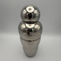 WMF Design-Cocktailshaker I Entwurf Matteo Thun 1980er I Cromargan 18/10 I Original-Aufkleber I Postmodern 21 cm WMF
