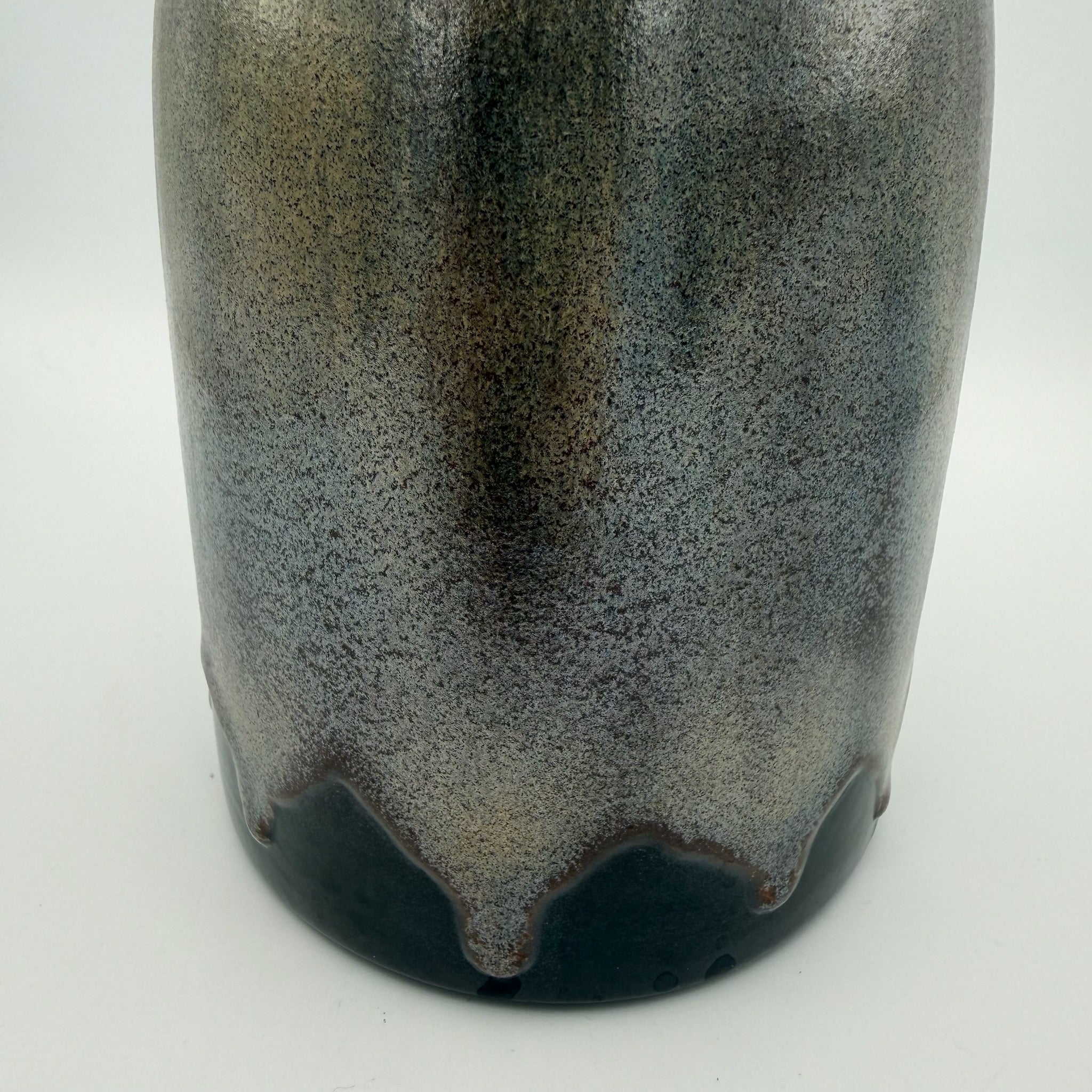 Vintage West German Pottery Vase 20cm Scheurich Keramik 60er 70er Pop Art Showroom Ansbach