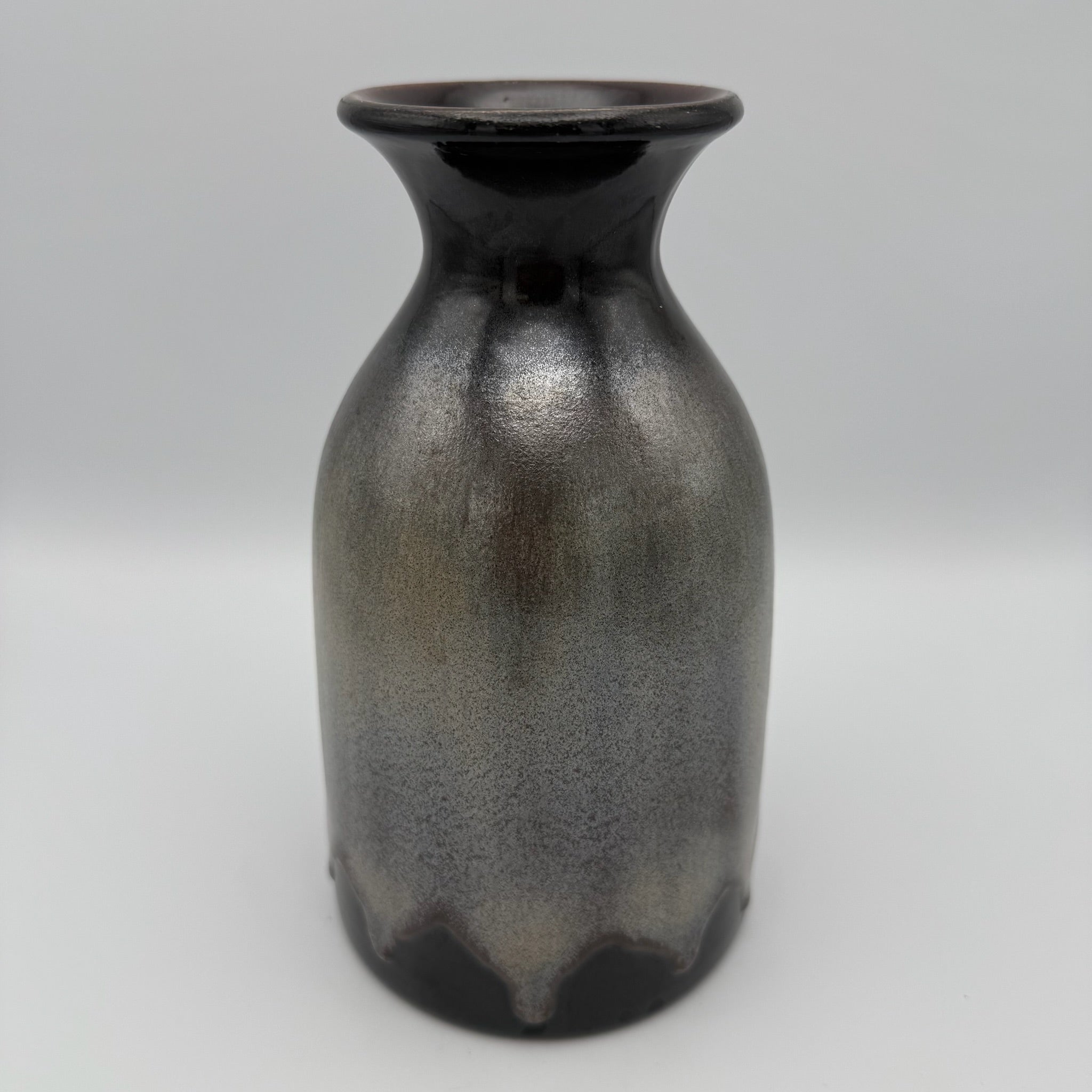 Vintage West German Pottery Vase 20cm Scheurich Keramik 60er 70er Pop Art Showroom Ansbach