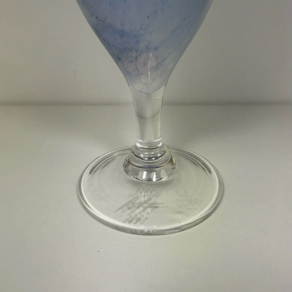 Monumentale Murano Glas Meistervase von Vito Seguso 1987 I Limitierte Edition 273 I Signiert Vito Seguso