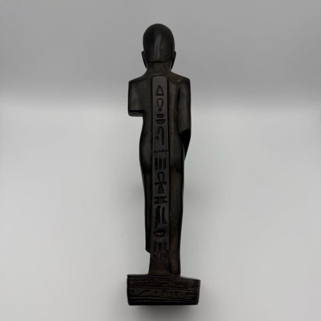 Ägyptische Min Statue I Fruchtbarkeitsgott I Ithyphallisch I Replik Handarbeit I 25,6 cm Showroom Ansbach