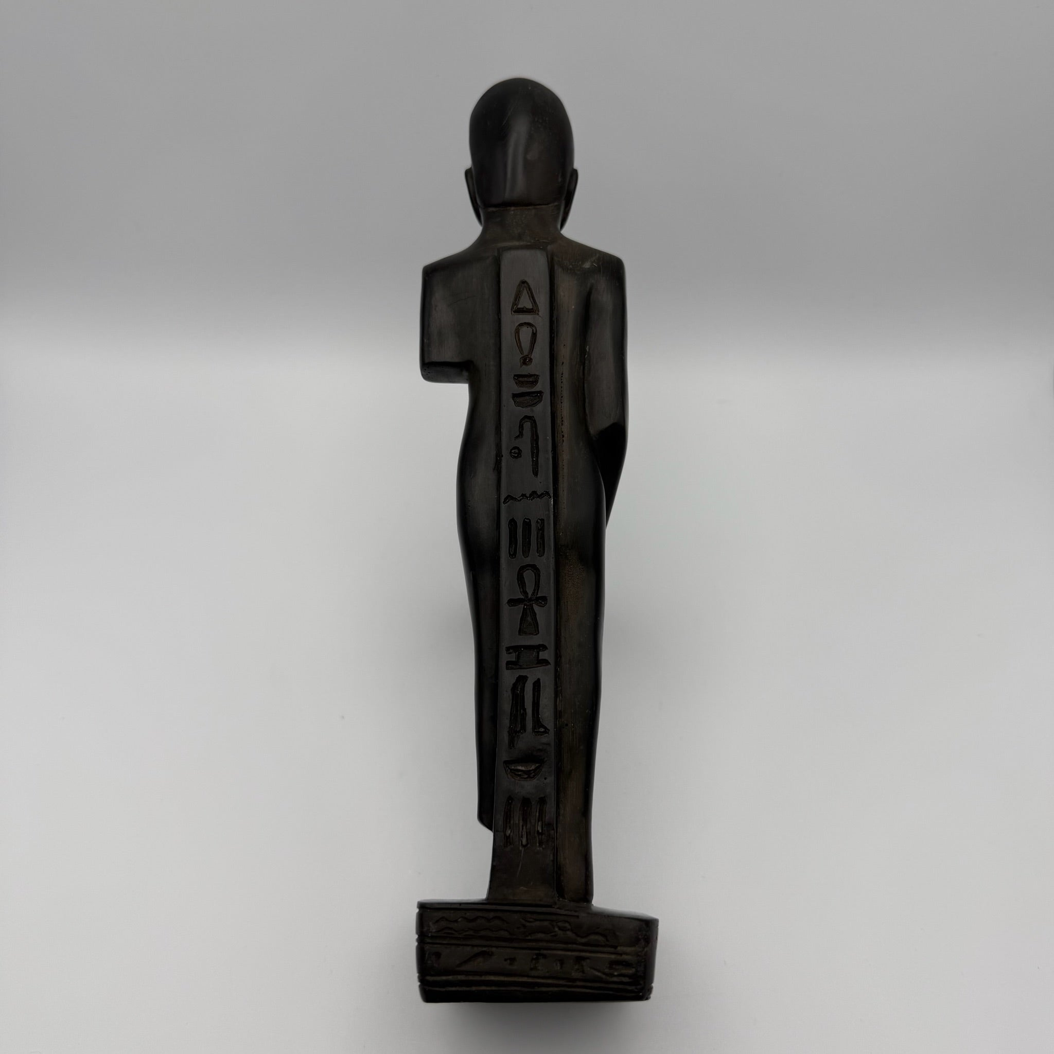 Ägyptische Min Statue I Fruchtbarkeitsgott I Ithyphallisch I Replik Handarbeit I 25,6 cm Showroom Ansbach