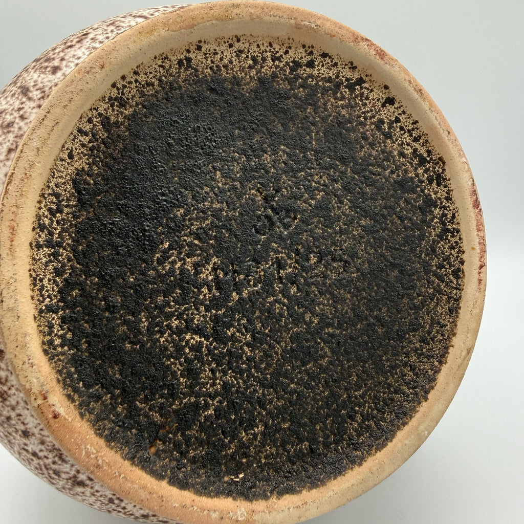 Dümler & Breiden Fat Lava Vase I Modell 123/25 I Henkelvase Brutalist I Beige Braun I 60er 70er I 25 cm Dümler & Breitner