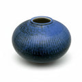 Thoms Keramik Vase Blau Signiert Studio Keramik Mid Century 8,5 cm Thoms Keramik