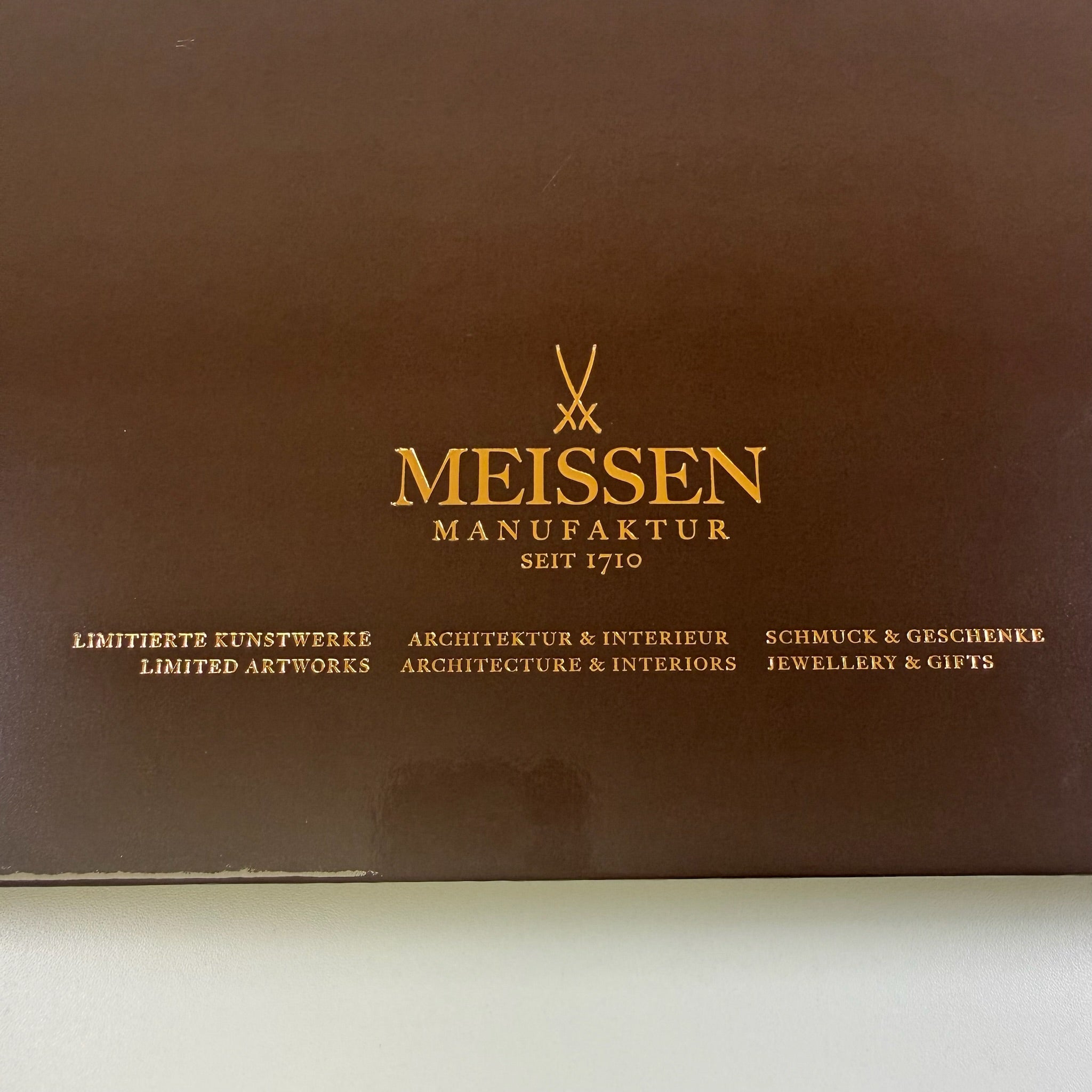 Meissen Architektur Musterbox & Katalog 2012 I Rarität Porzellan Fliesen Schwerter Meissen