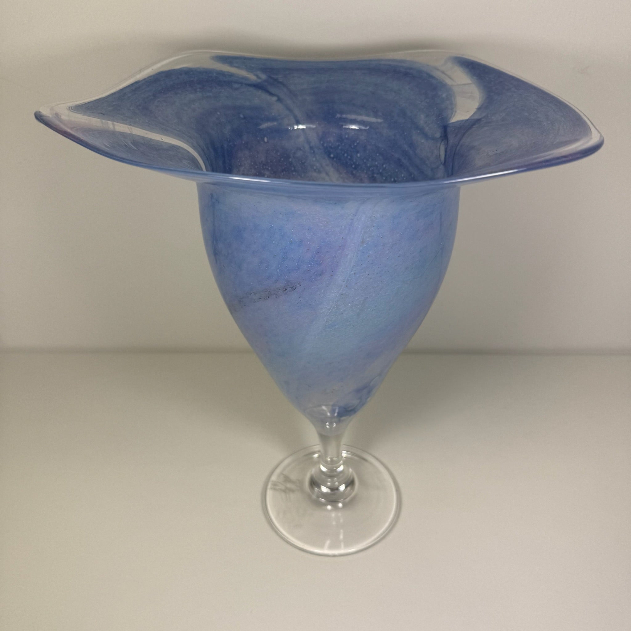 Monumentale Murano Glas Meistervase von Vito Seguso 1987 I Limitierte Edition 273 I Signiert Vito Seguso