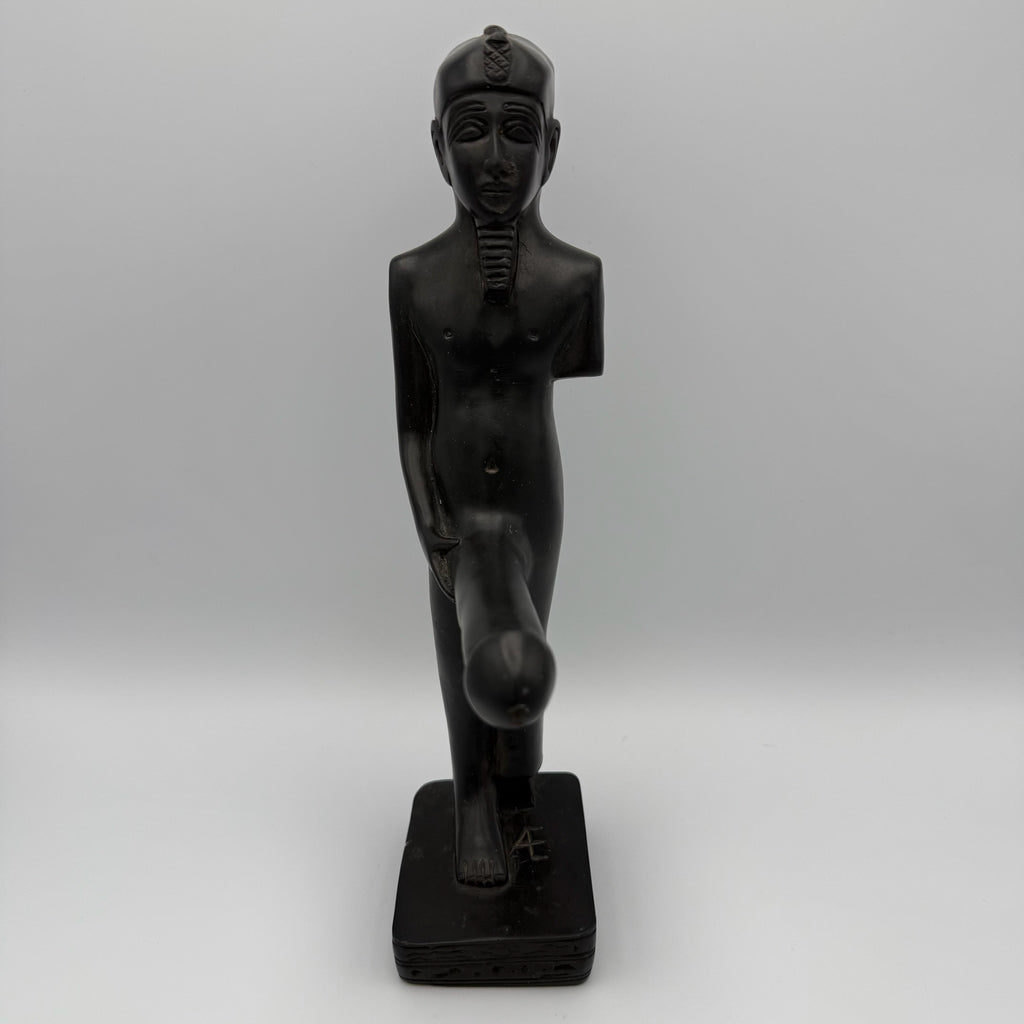 Ägyptische Min Statue I Fruchtbarkeitsgott I Ithyphallisch I Replik Handarbeit I 25,6 cm Showroom Ansbach