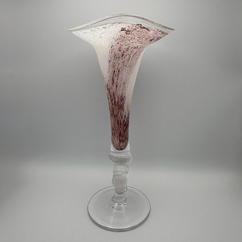 Große Studio Keramik Vase I Handarbeit Unikat I Schneckenfuß Voluten I Brutalist I 31 cm Showroom Ansbach