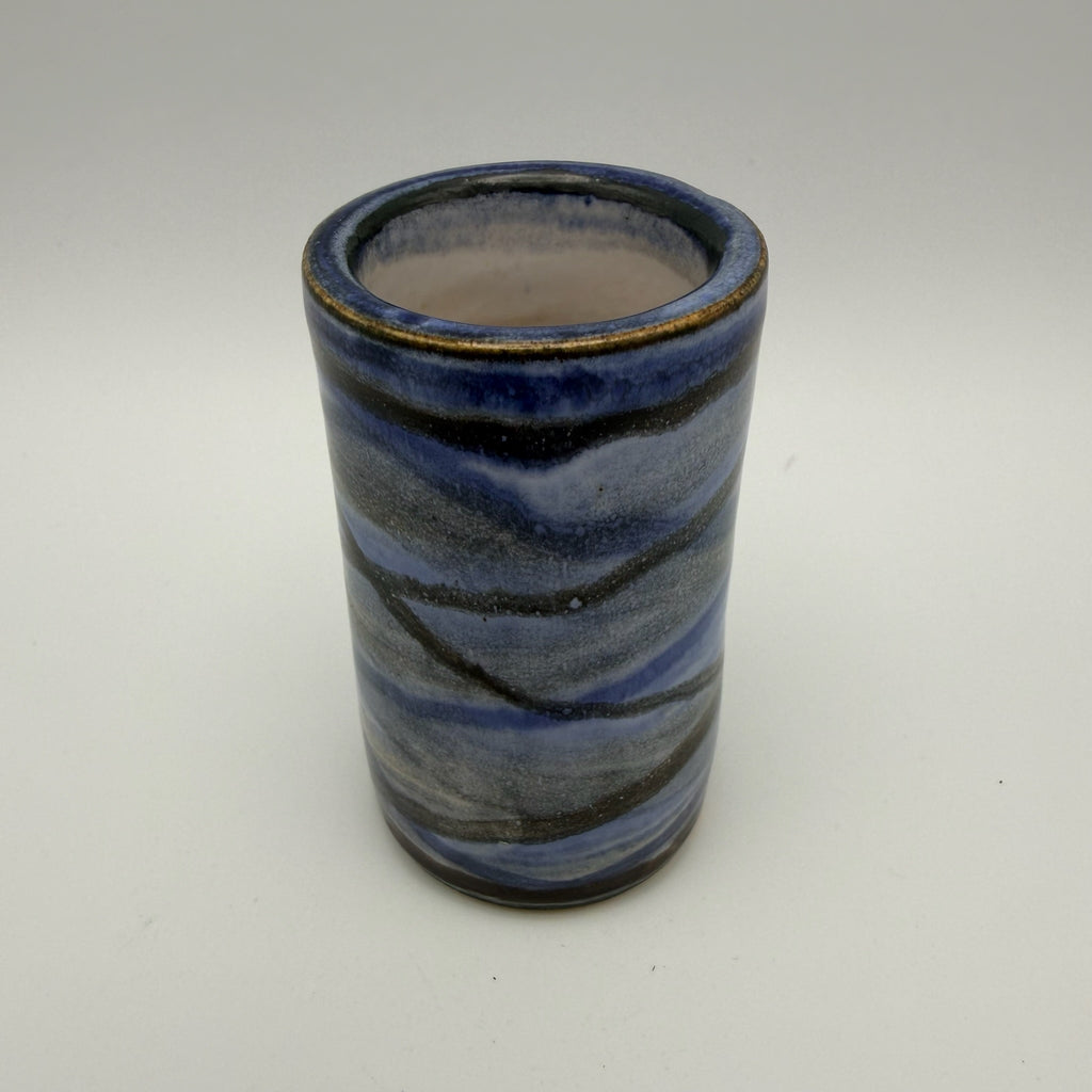 Juist Studiokeramik I Kleine Vase I Inselkeramik I Handarbeit I Signiert I 7 cm Juist