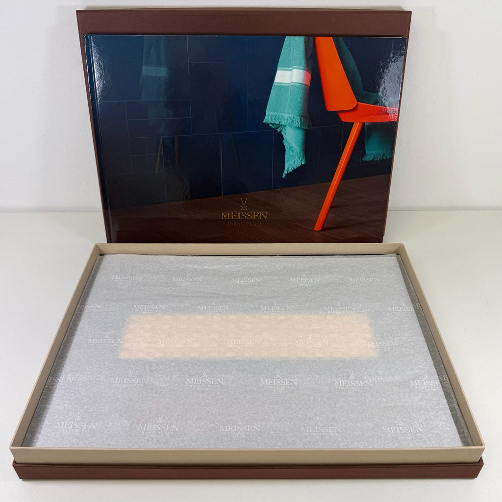 Meissen Architektur Musterbox & Katalog 2012 I Rarität Porzellan Fliesen Schwerter Meissen