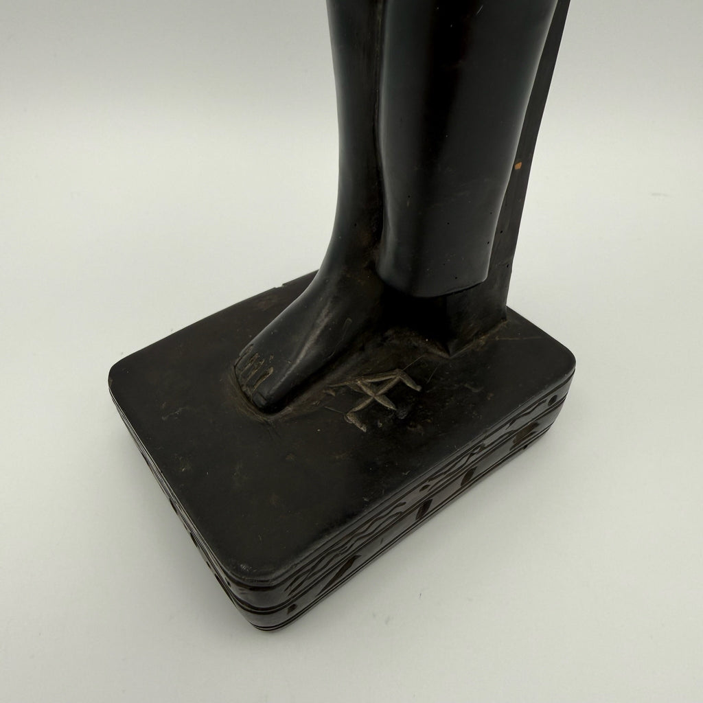 Ägyptische Min Statue I Fruchtbarkeitsgott I Ithyphallisch I Replik Handarbeit I 25,6 cm Showroom Ansbach