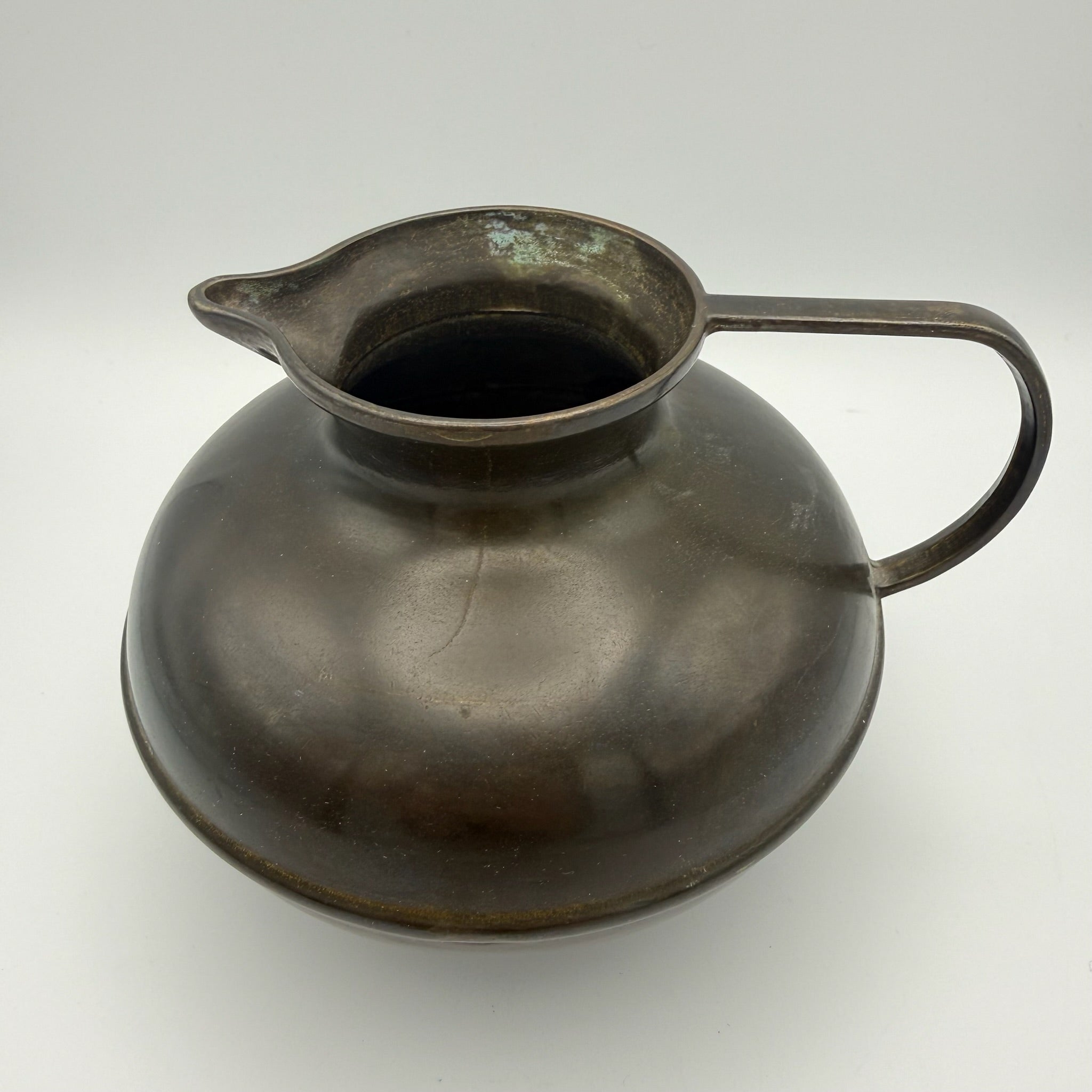 Behrendsohn Bronze Krug Replik Etruskisch Turan Antik Stil Museumsreplik 892g Berendsohn