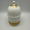 Rosenthal Deckeldose Romanze in Gold I Design Bjørn Wiinblad I studio-linie Zuckerdose I Vintage 15 cm Rosenthal