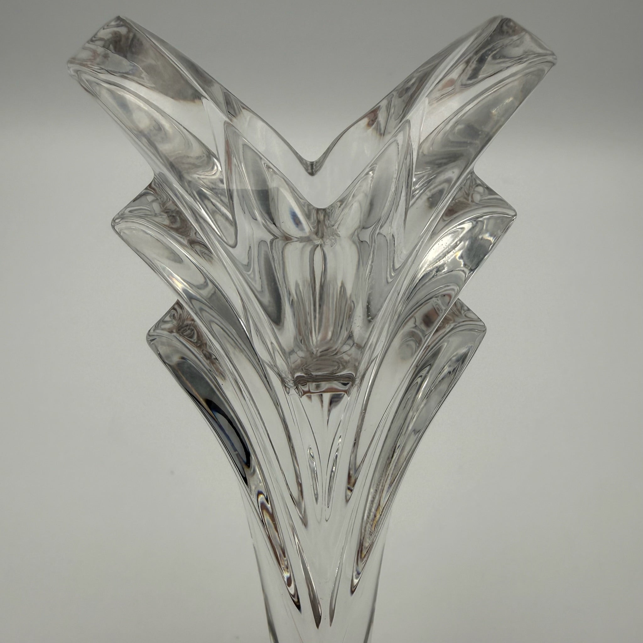 Original Nachtmann Kerzenständer Kristall Kristallleuchter Säule 20,5cm Nachtmann