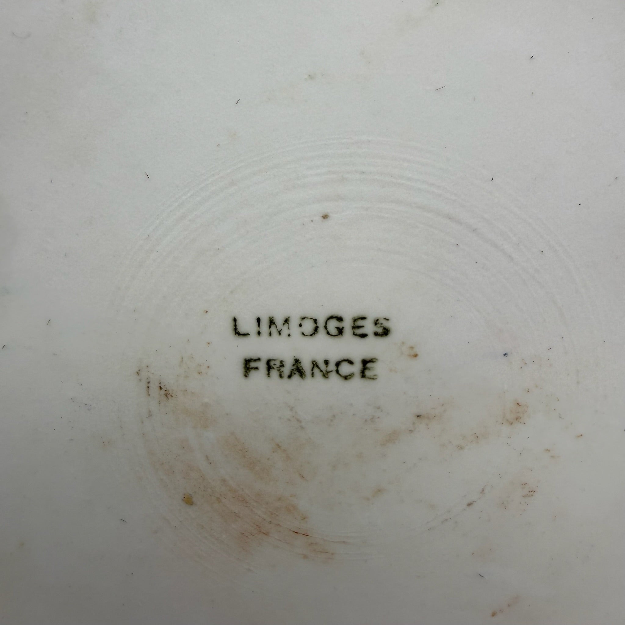 Antiker Limoges Teller I A. Lanternier I Handbemalt I Golddekor I Frankreich I Um 1900 Limoges