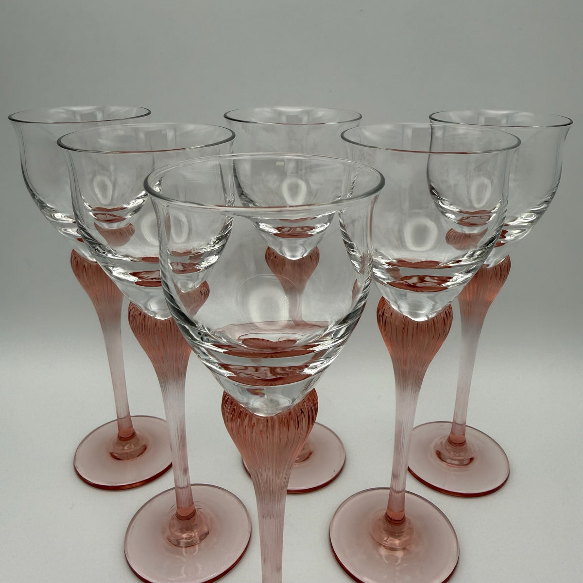 6er Set Spiegelau Klingenbrunn Likörgläser I Serie Antigone (Junge Linie) I Phantasie Pink I Vintage 15,5 cm