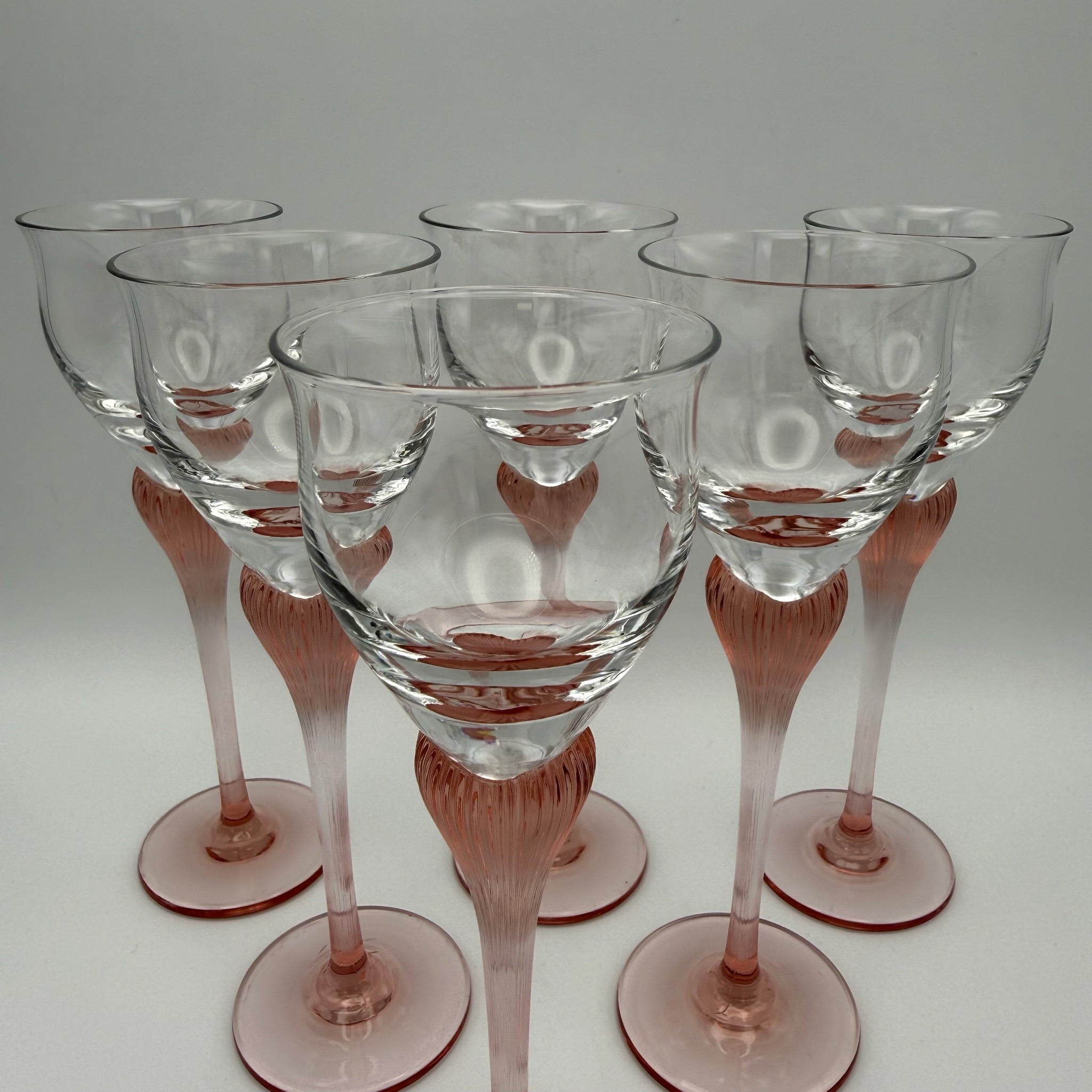 6er Set Spiegelau Klingenbrunn Likörgläser I Serie Antigone (Junge Linie) I Phantasie Pink I Vintage 15,5 cm Spiegelau