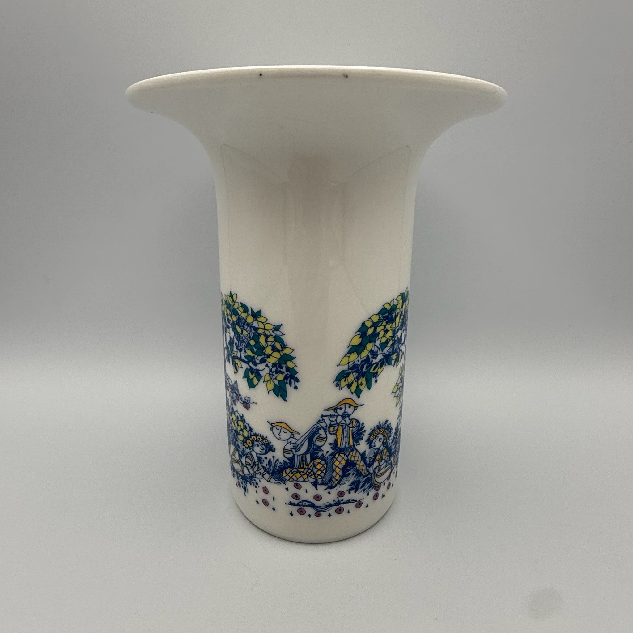 Rosenthal studio-linie Vase I Design Bjørn Wiinblad I Dekor Traumgarten I Form 10 I Vintage I 15,8 cm Rosenthal