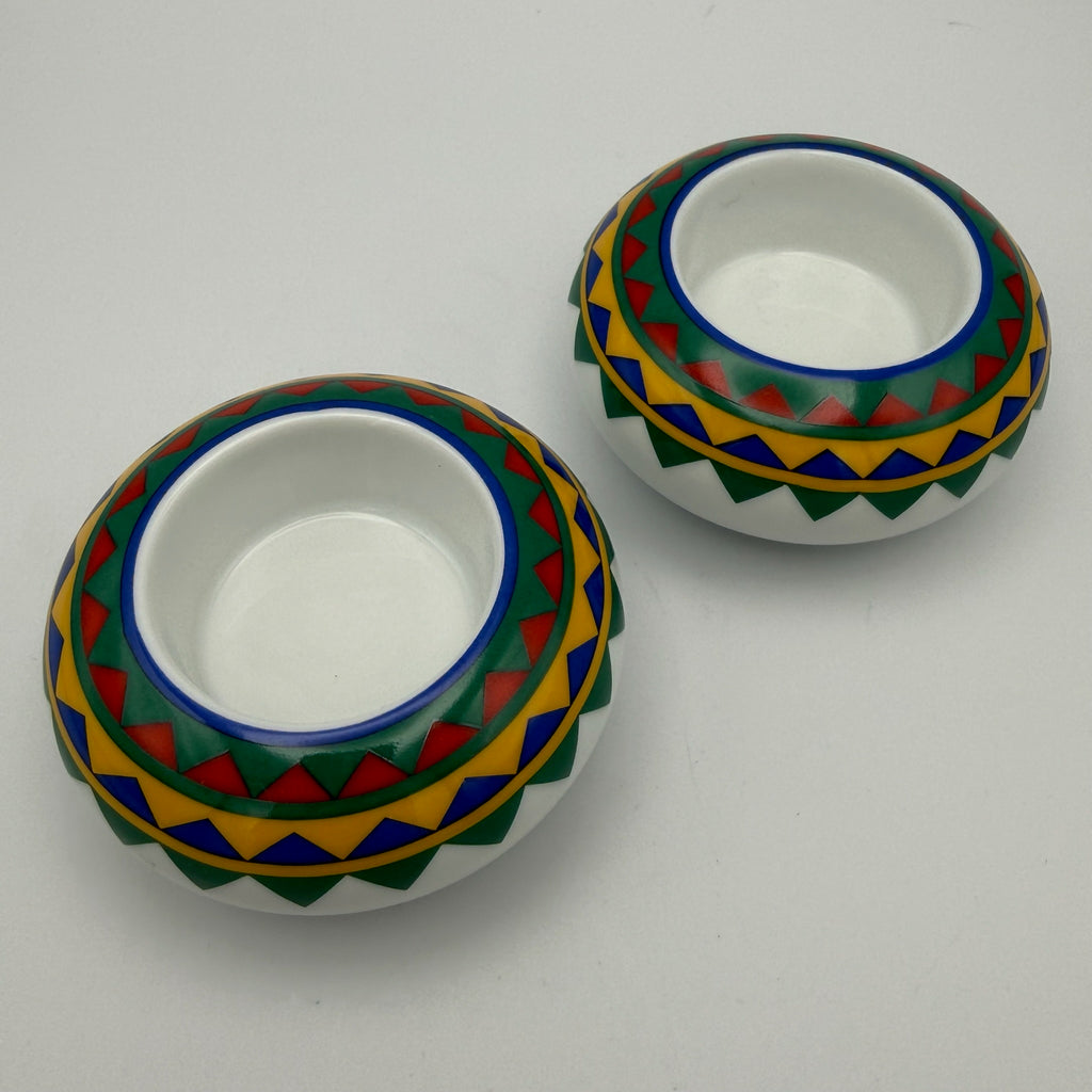 Arzberg Teelichthalter Set I 2-teilig I Weißporzellan I Klassisches Design I 8 cm Arzberg