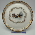 Antiker Limoges Teller I A. Lanternier I Handbemalt I Golddekor I Frankreich I Um 1900 Limoges