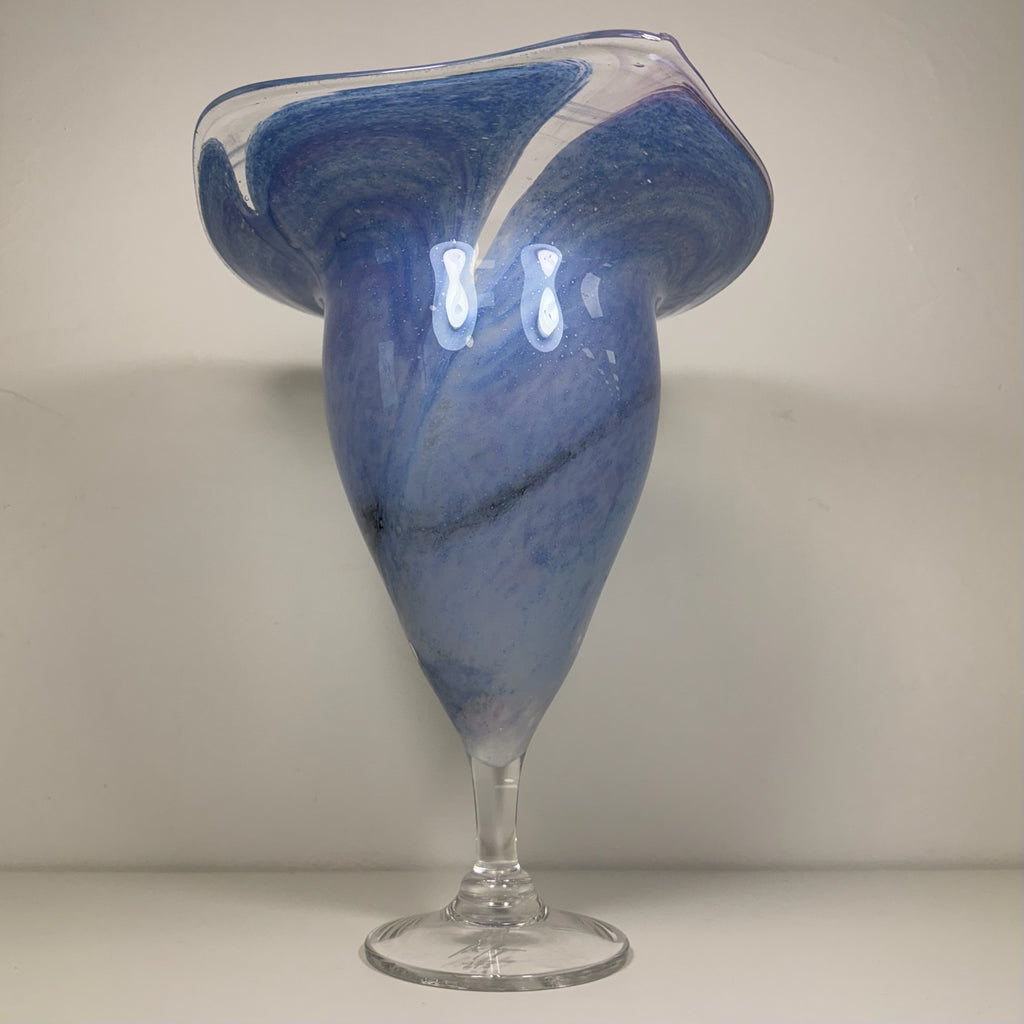 Monumentale Murano Glas Meistervase von Vito Seguso 1987 I Limitierte Edition 273 I Signiert Vito Seguso