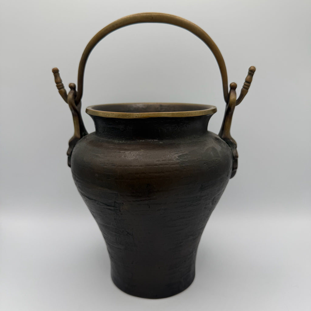 Antikes Bronze Prunk Set I Schale & Henkelkrug I Historismus um 1900 I Griechisch Römischer Stil I 5kg Massiv Showroom Ansbach