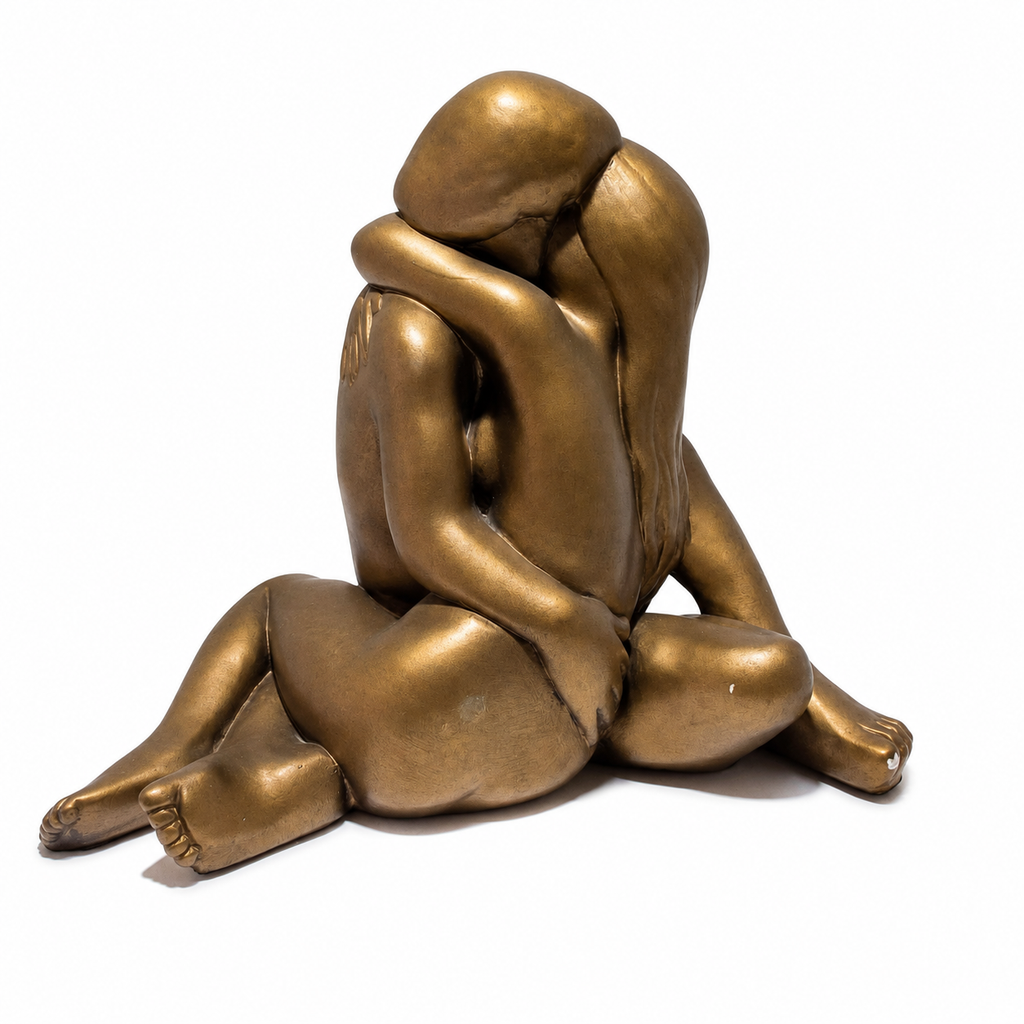 Austin Productions 1968 Skulptur Liebespaar „Lovers“ Figur Statue Vintage Mid Century 41 cm Showroom Ansbach