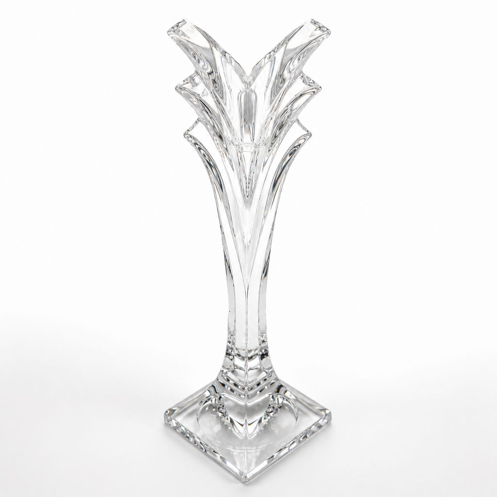 Original Nachtmann Kerzenständer Kristall Kristallleuchter Säule 20,5cm Nachtmann