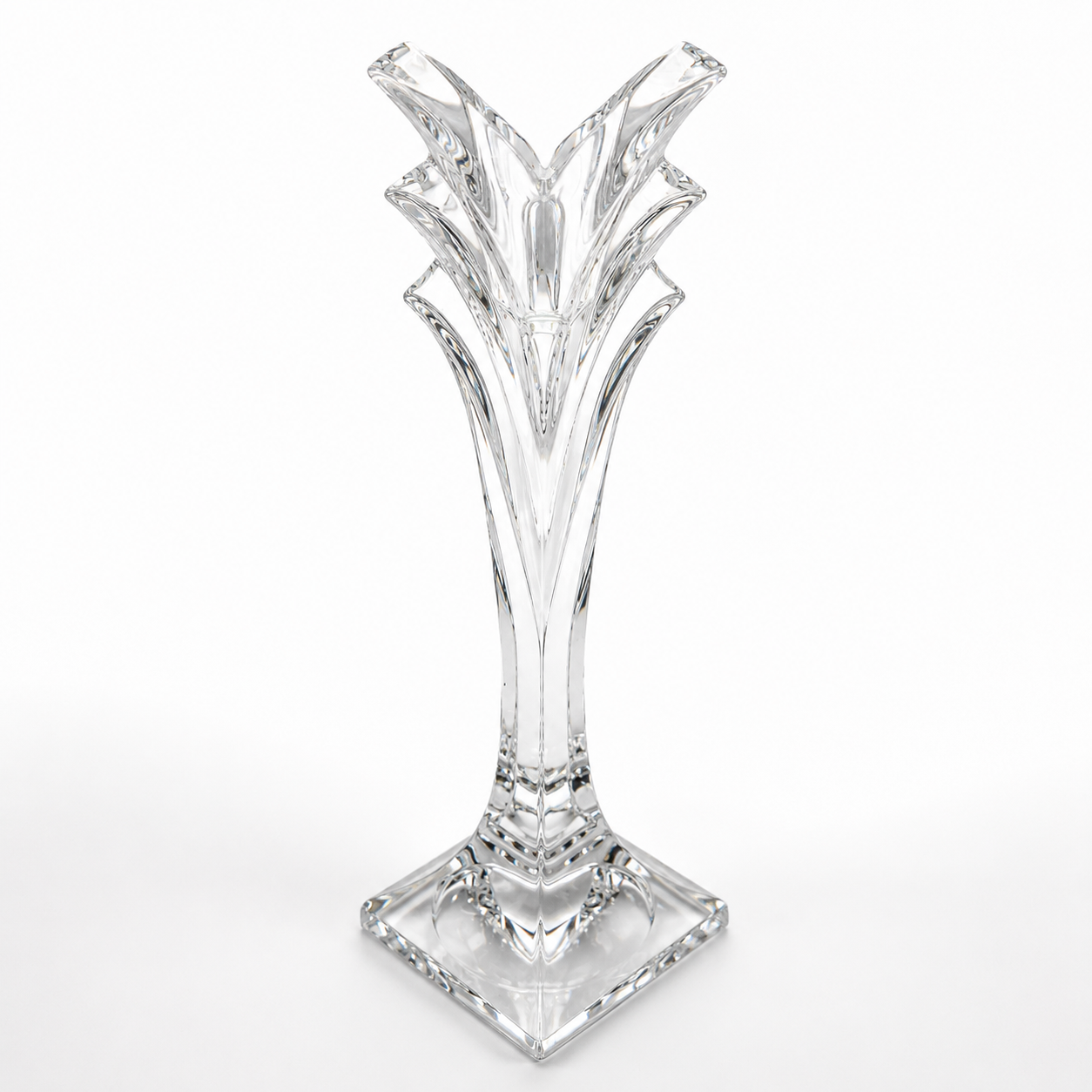 Original Nachtmann Kerzenständer Kristall Kristallleuchter Säule 20,5cm Nachtmann