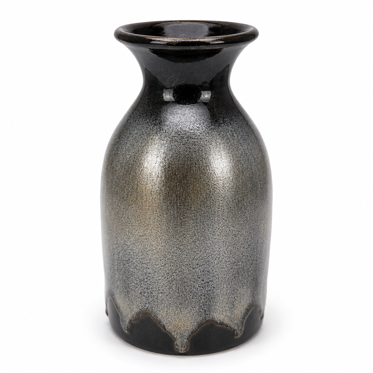 Vintage West German Pottery Vase 20cm Scheurich Keramik 60er 70er Pop Art Showroom Ansbach