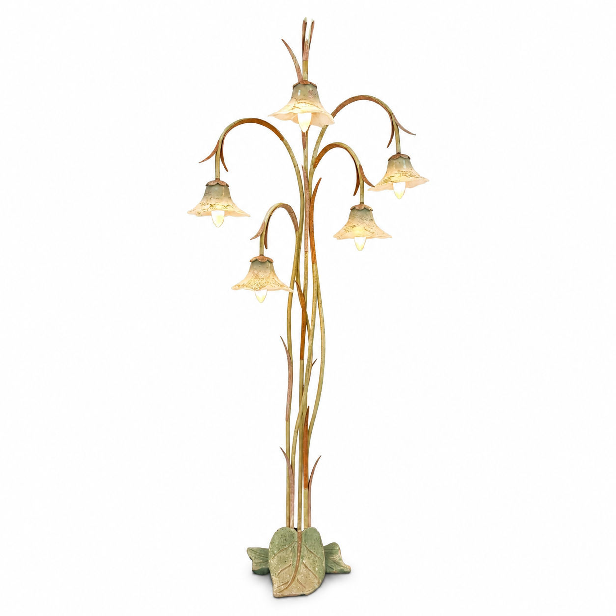Terzani Antinea Stehleuchte - Jean-François Crochet - Murano Glas & Blattgold Terzani