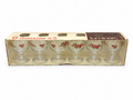 6er Set Luminarc Gläser Domaine n°5 | Pink Rose Dekor | OVP Vintage Frankreich Luminarc