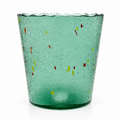 Kosta Boda Vase Bertil Vallien „Antikva“ Grün – Signiert – 1,3kg Glas Schweden Kosta Boda