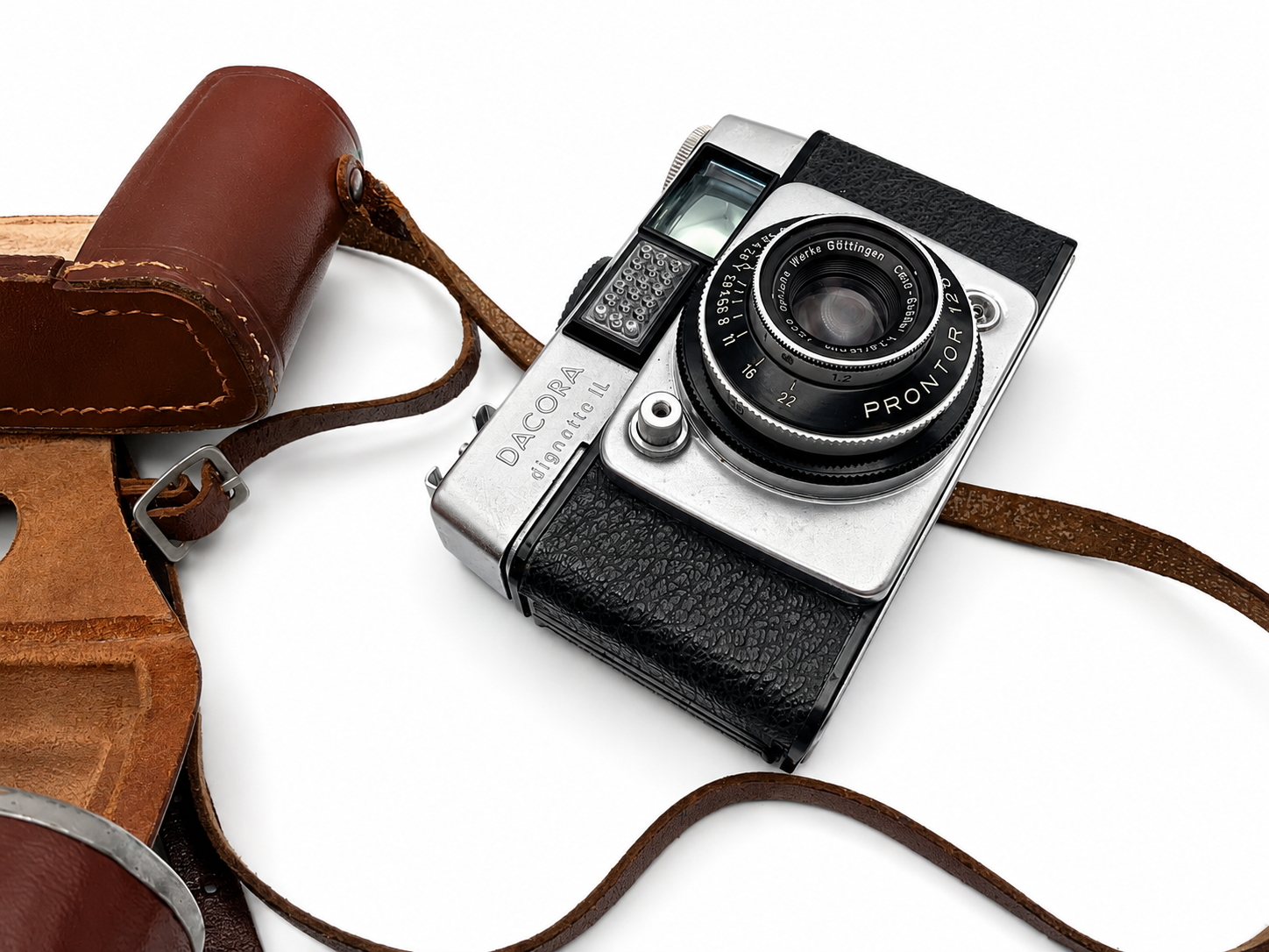Dacora Dignette IL Vintage Kamera | Isco Color-Subitar 2.8/45 | Leder-Tasche TOP Dacora