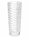 Bleikristallvase 28cm | Ovale Form | Modernist Eis-Design | 2,6kg Bleikristall Nicht markiert