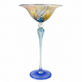 Vera Walther Kunstglas Kelchvase 35 cm – signiert – Handarbeit – Made in Germany – Studio Glas Showroom Ansbach