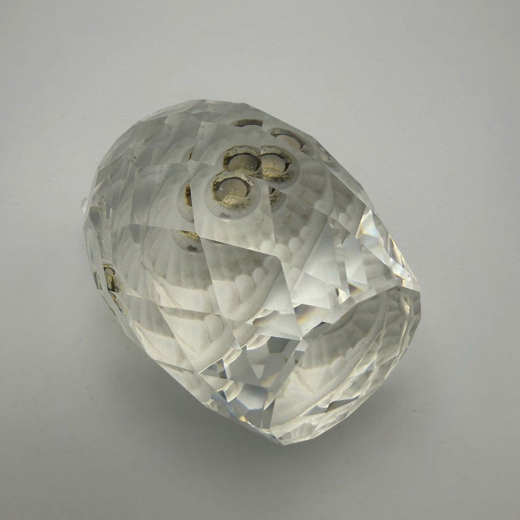 Swarovski Kristall Figur Große Eule Schwanenmarke Max Schreck Top Zustand Swarovski