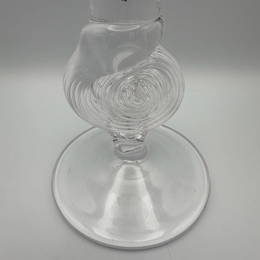 Große Studio Keramik Vase I Handarbeit Unikat I Schneckenfuß Voluten I Brutalist I 31 cm Showroom Ansbach
